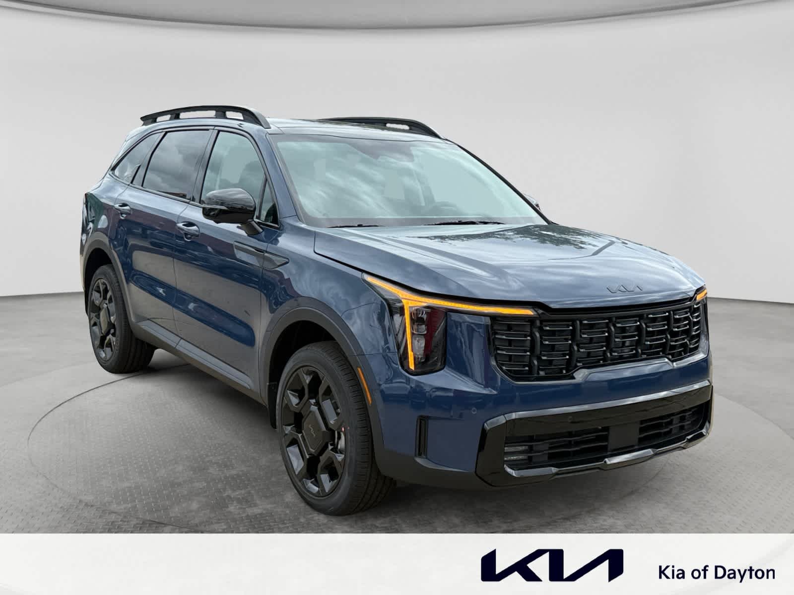 New 2026 Midnight Lake Blue Kia X-Line SX AWD image 3