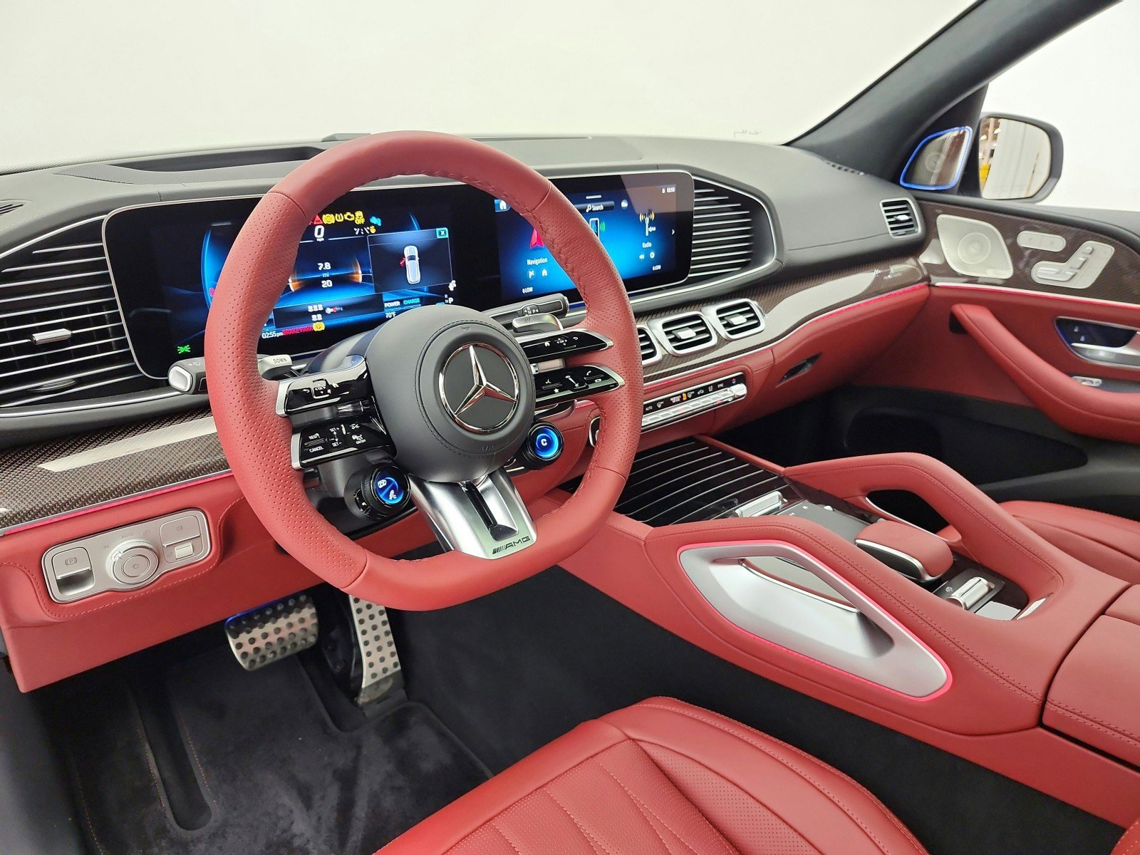 New 2026 MANUFAKTUR Signature Cirrus Silver Magno Mercedes-Benz AMG® GLS 63 4MATIC+ SUV image 30