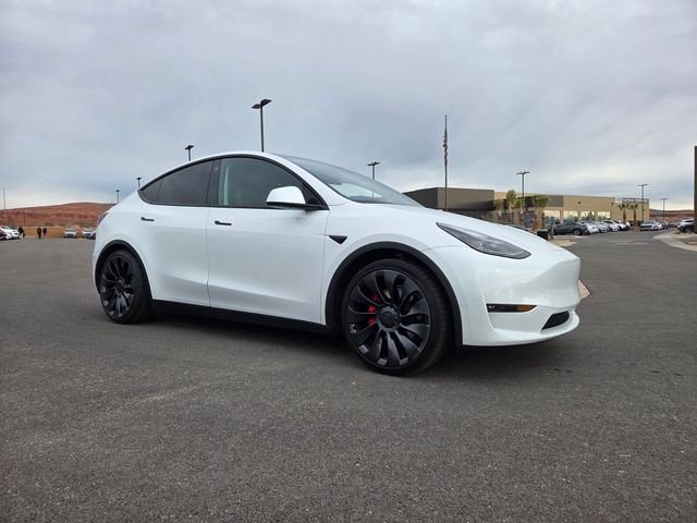 Used 2023 Tesla Model Y Performance with VIN 7SAYGDEF5PF624913 for sale in Washington, UT