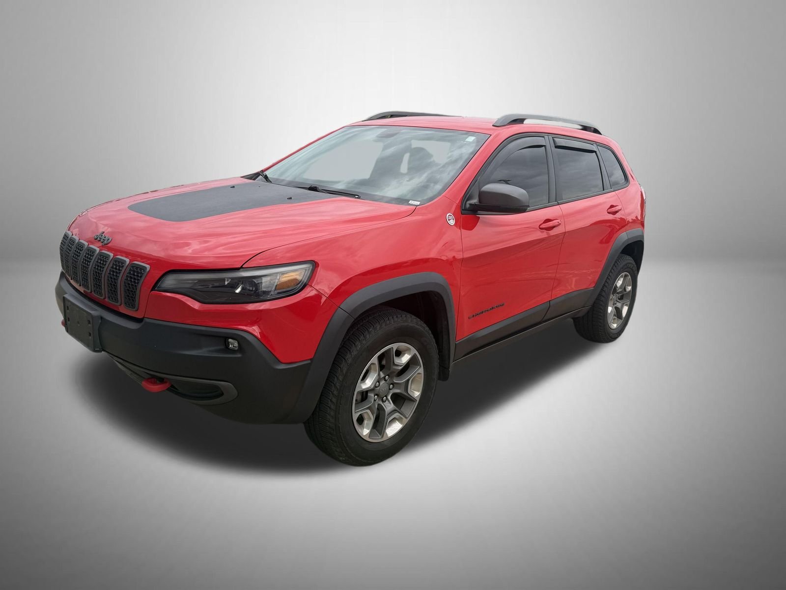 Used 2019 Red Jeep Trailhawk image 1