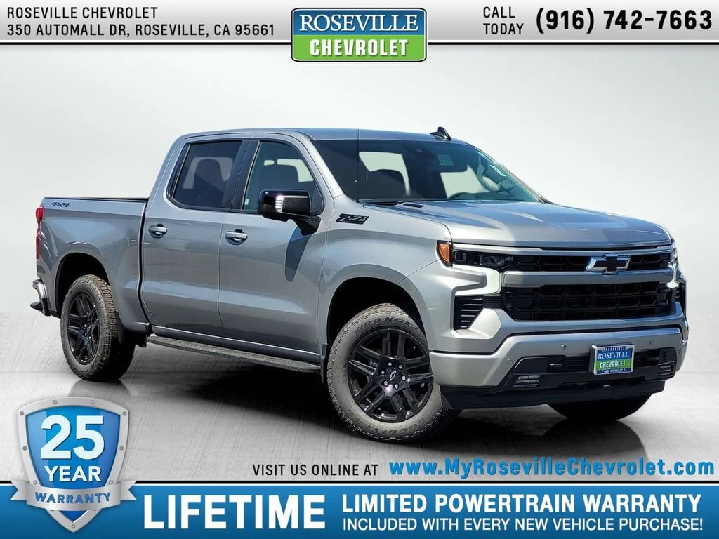 New 2026 Sterling Gray Metallic Chevrolet RST image 1