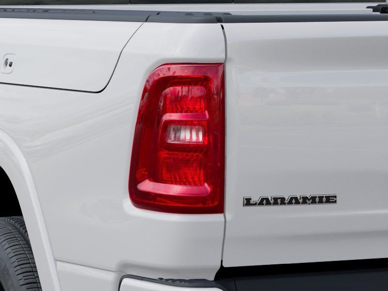 New 2027 Bright White Clear-Coat Exterior Paint RAM Laramie image 9