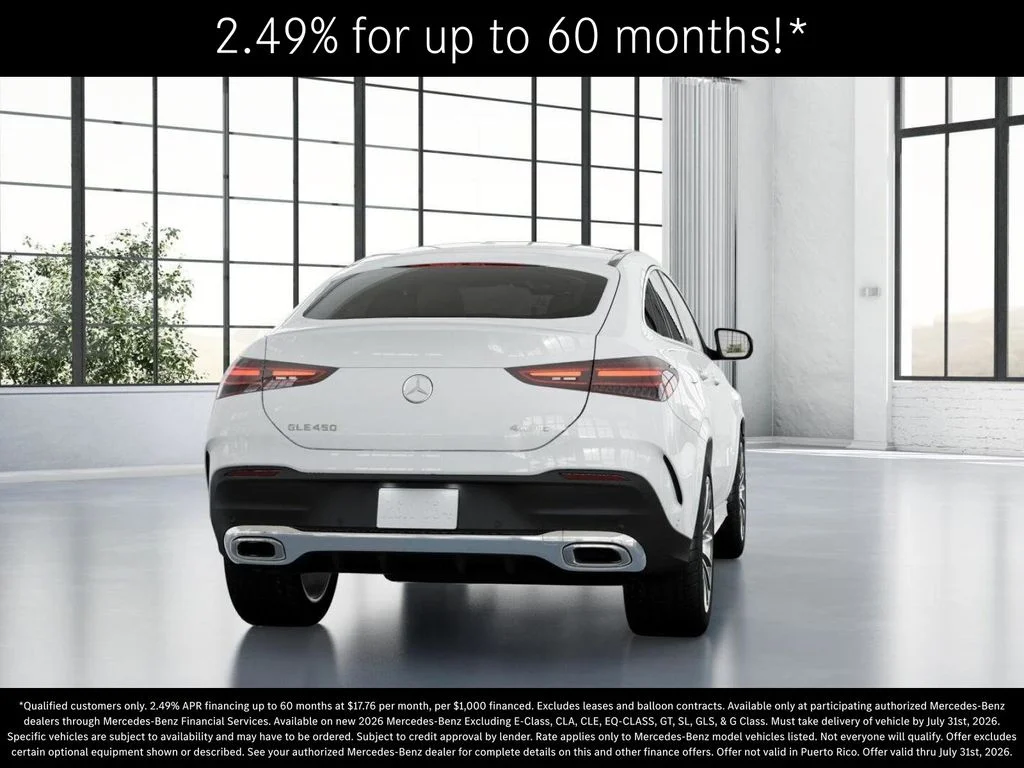 New 2026 Polar White Mercedes-Benz GLE 450 image 24