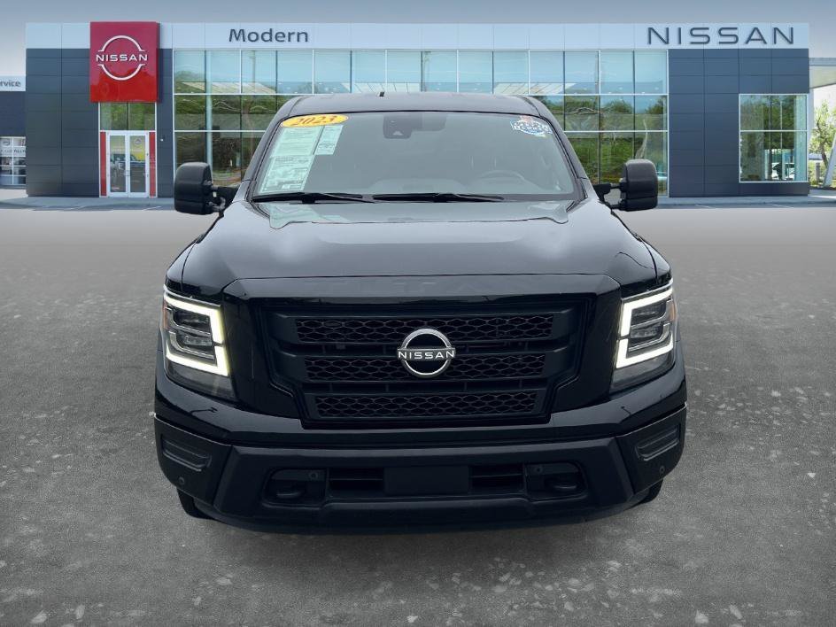 Used 2023 Super Black Nissan SV image 2