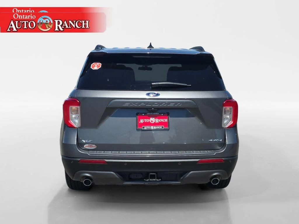 Used 2021 Carbonized Gray Metallic Ford XLT image 4