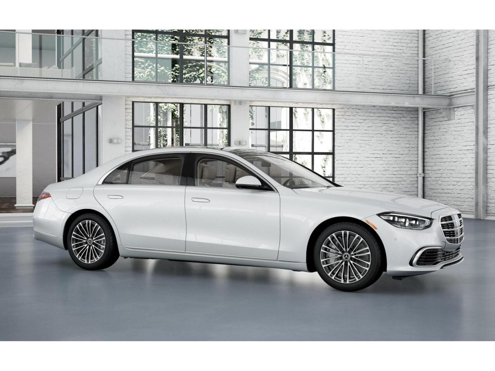 New 2026 MANUFAKTUR Moonlight White Metallic Mercedes-Benz S 580 image 13