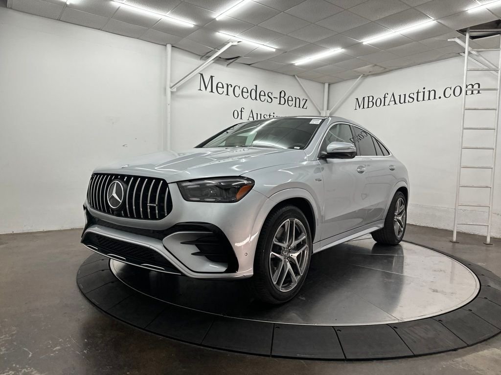 New 2026 Cirrus Silver Metallic Mercedes-Benz AMG® GLE 53 4MATIC+ Coupe image 3