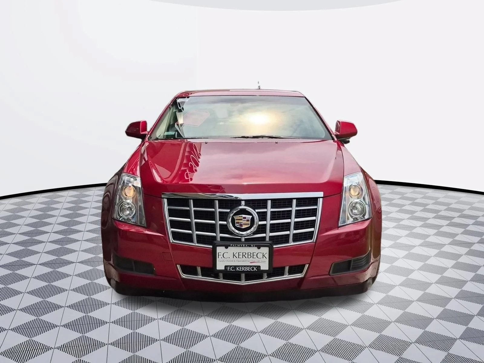 Used 2013 Crystal Red Tintcoat Cadillac Luxury RWD image 3