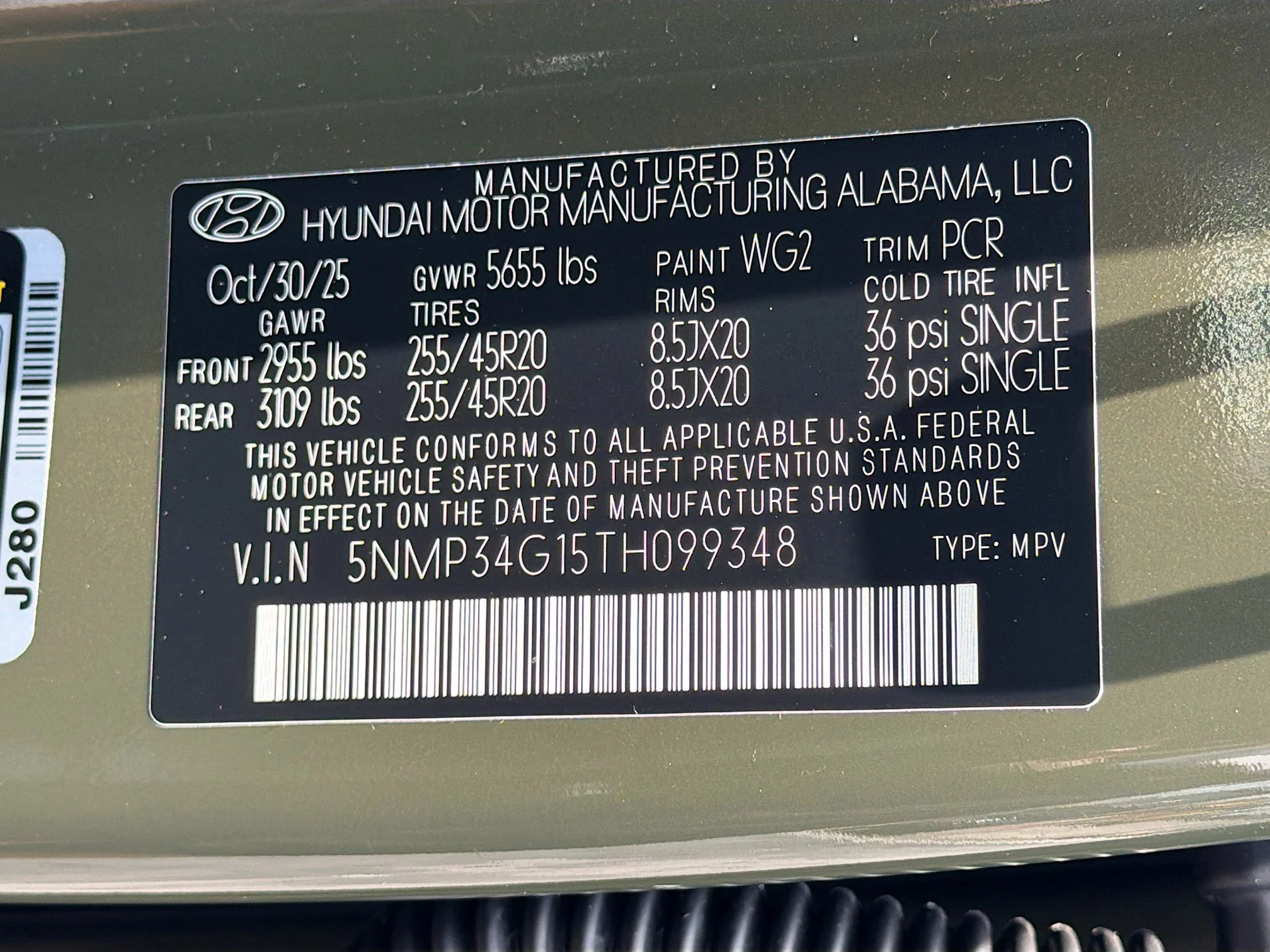 Used 2026 Rockwood Green Hyundai Limited 7P image 45