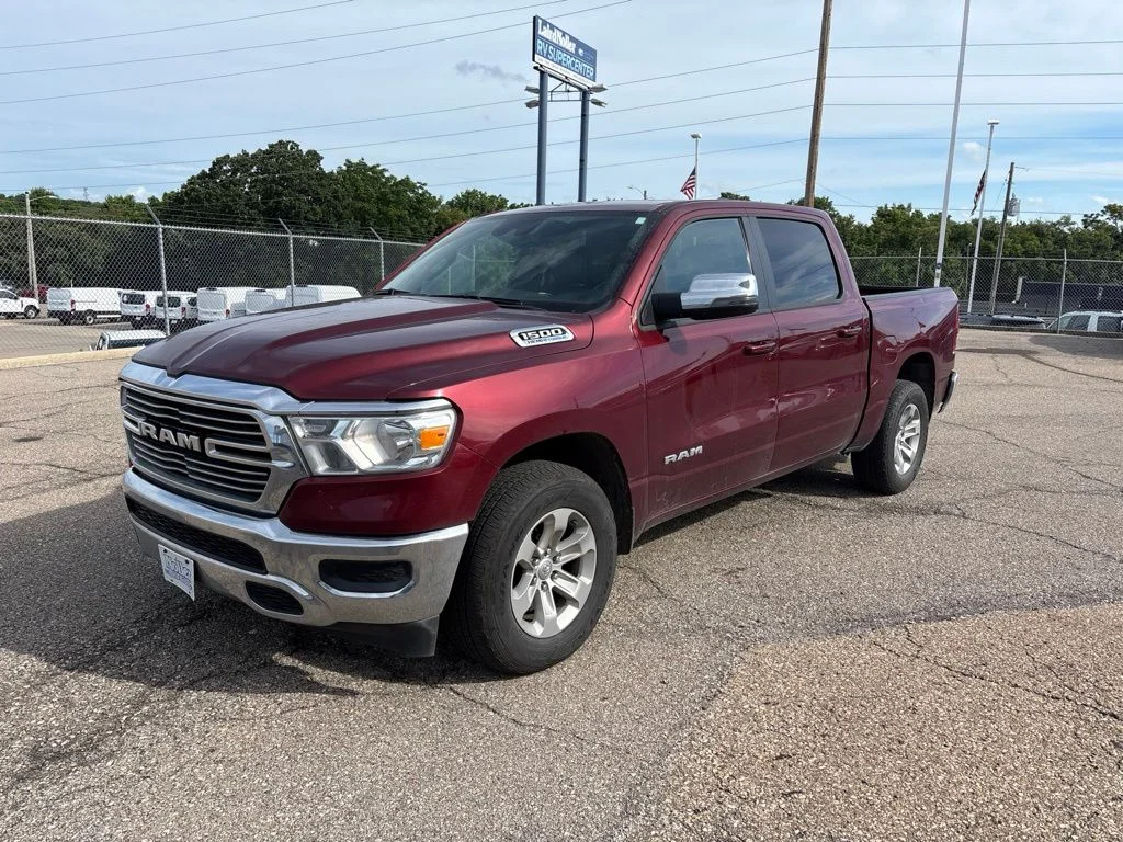Used 2023 Delmonico Red Pearlcoat Ram Laramie image 3