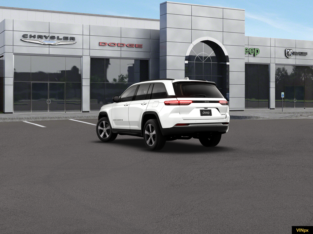 New 2026 Bright White Clear-Coat Exterior Paint Jeep Limited image 4