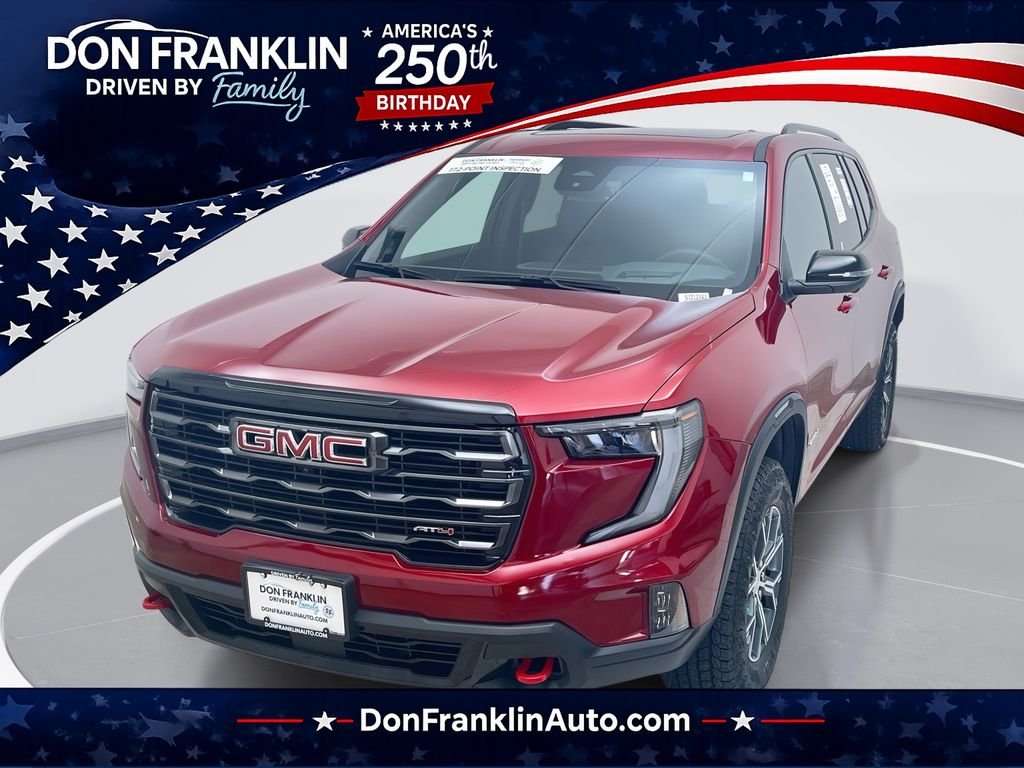 Used 2025 Red GMC AT4 image 1