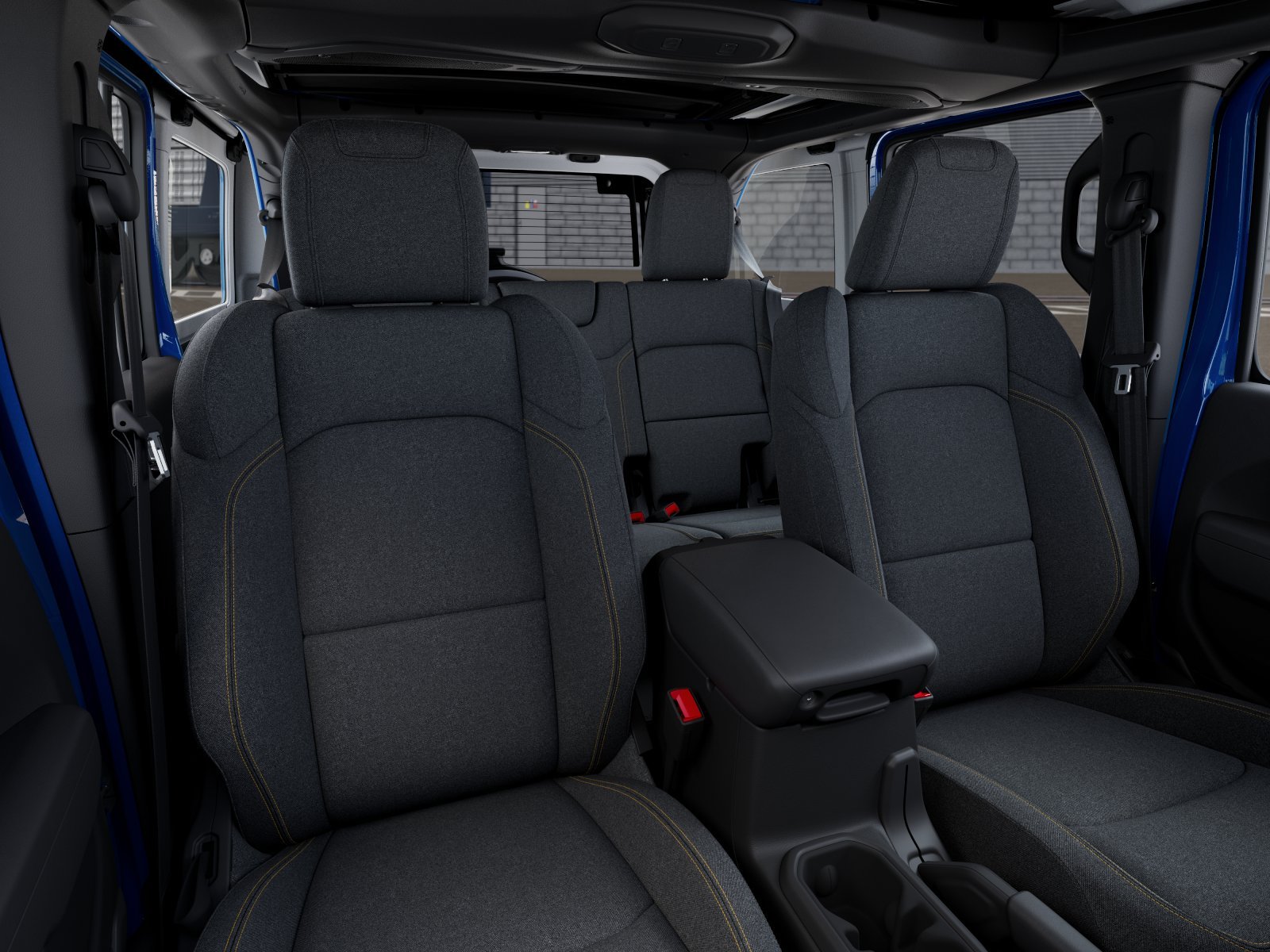 New 2026 Hydro Blue Pearl-Coat Exterior Paint Jeep Willys image 9