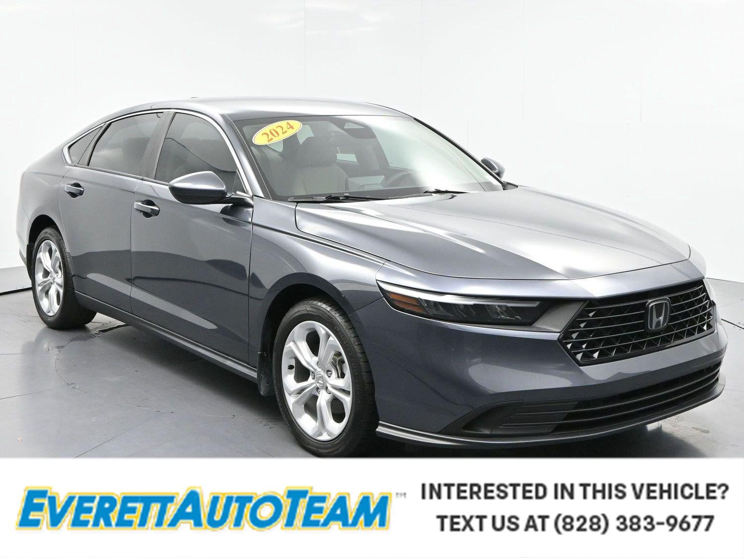 Used 2024 Meteorite Gray Metallic Honda LX image 1