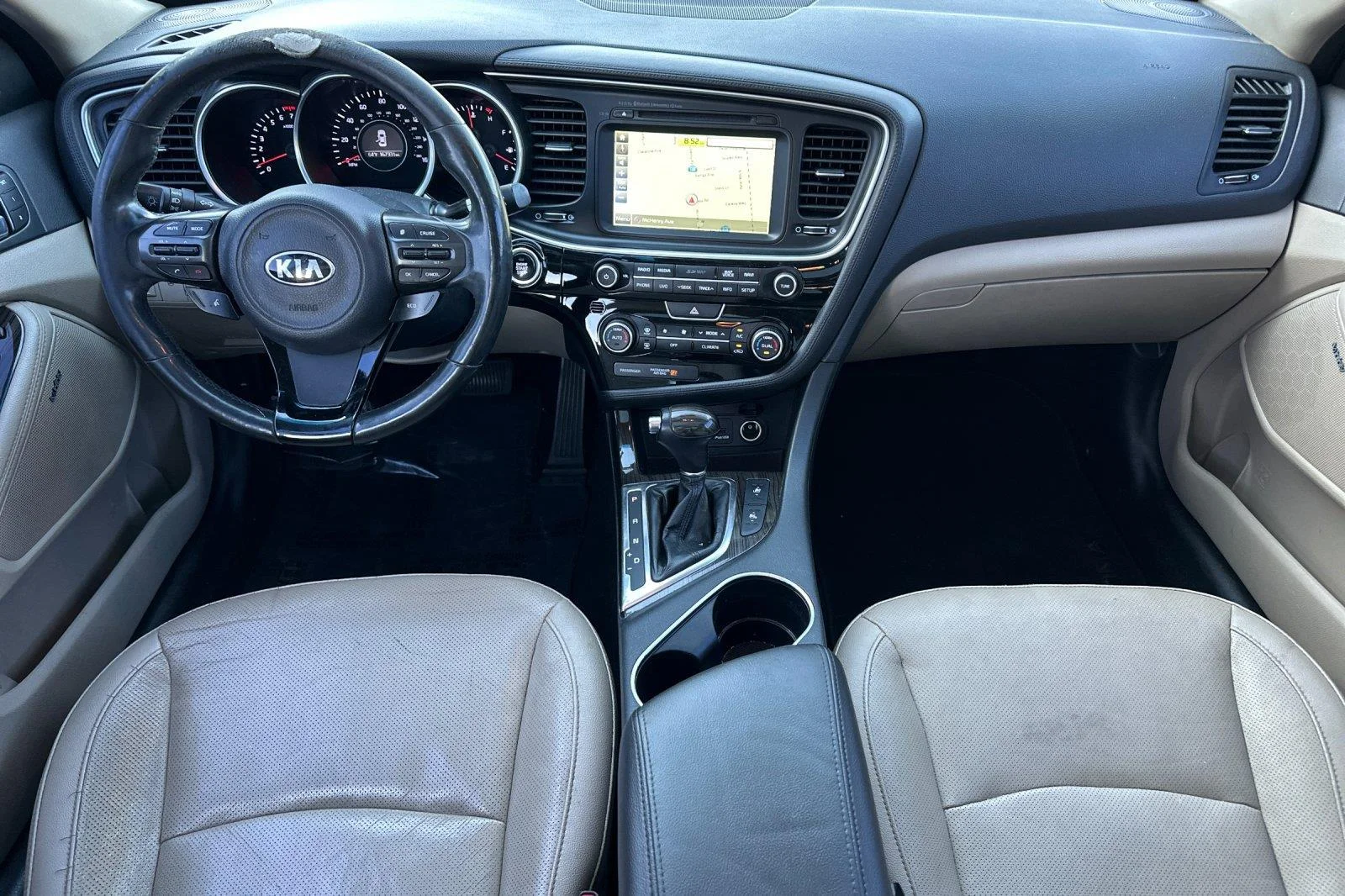 Used 2015 Dark Cherry Kia EX image 12