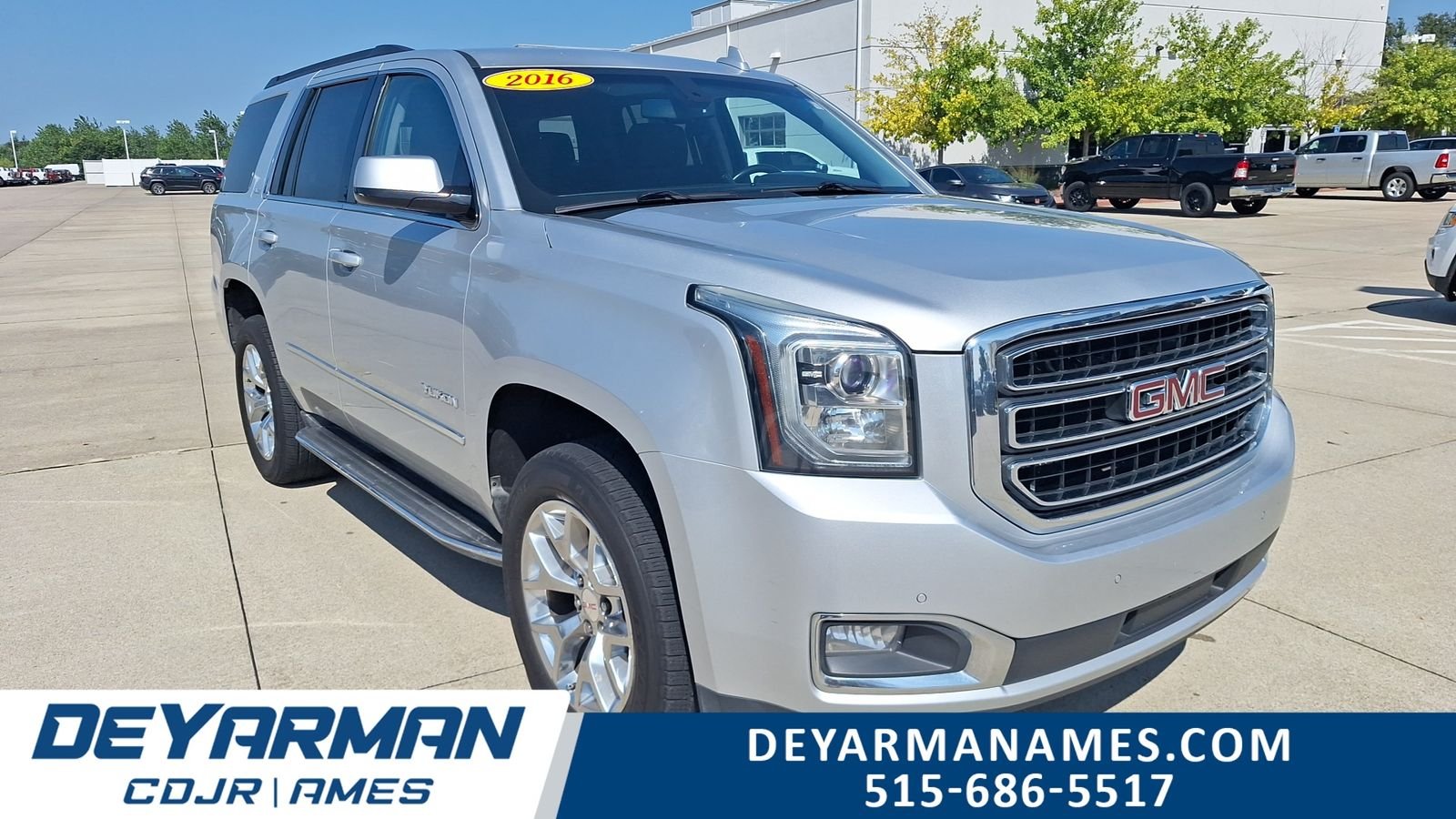 Used 2016 Silver GMC SLE image 1