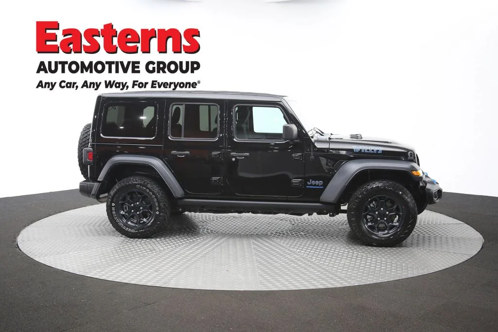 Used 2023 Black Jeep Willys 4xe image 46