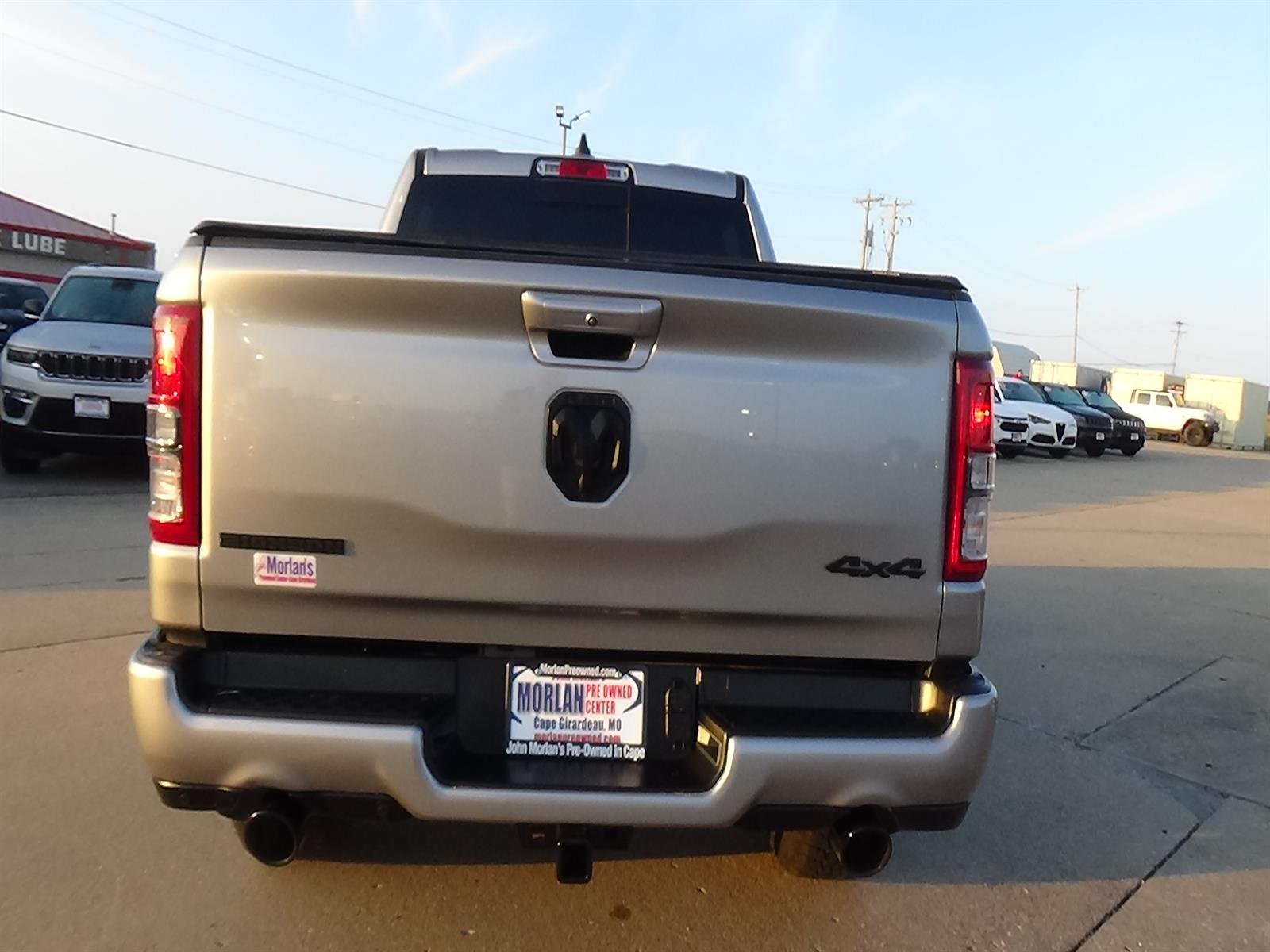Used 2020 Billet Silver Metallic Clear Coat (psc) RAM Big Horn image 7