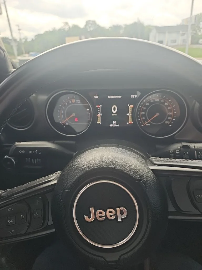 Used 2021 Black Jeep Unlimited Willys image 7