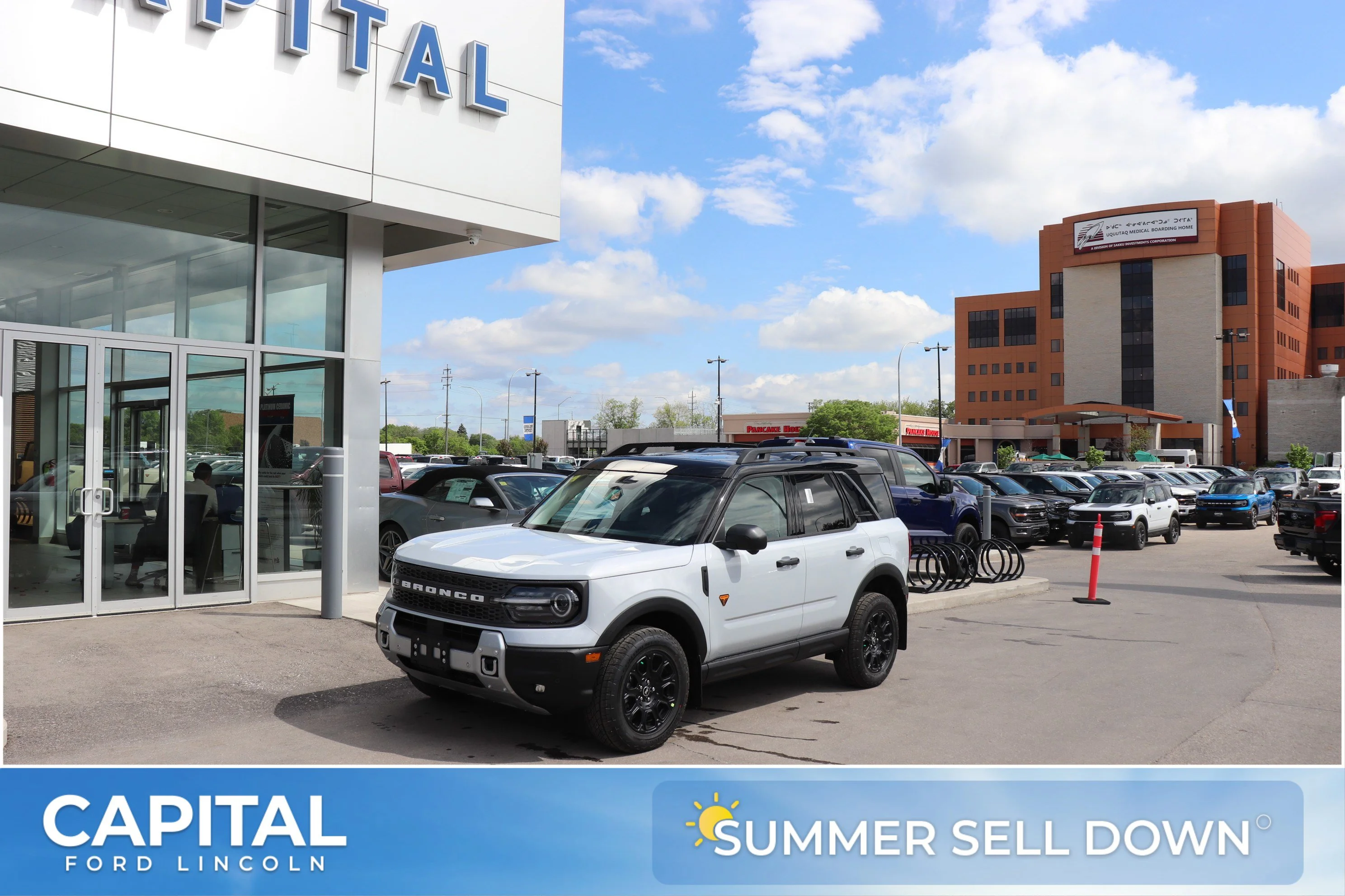 New 2026 SPACE WHITE METALLIC Ford Badlands image 1