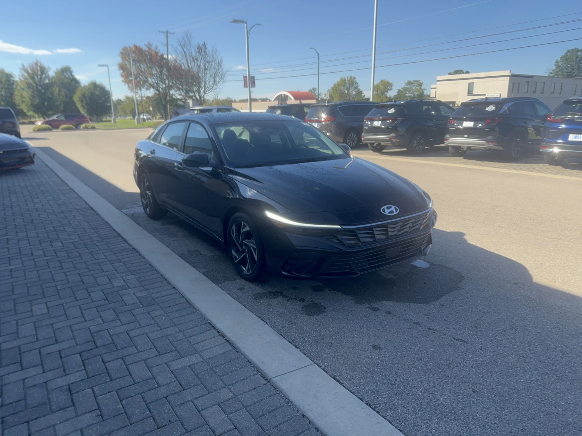 New 2026 Abyss Black Pearl Hyundai Limited image 1