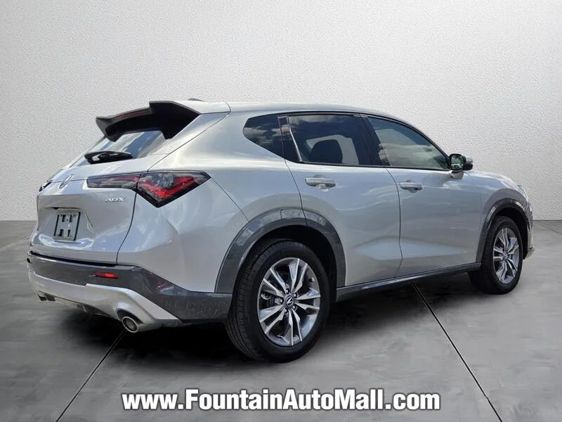Used 2025 Solar Silver Metallic Acura FWD image 4