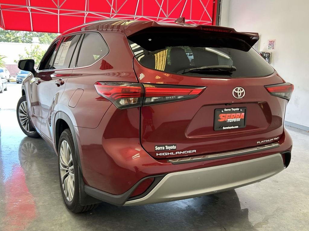 Used 2021 Red Toyota Platinum image 5