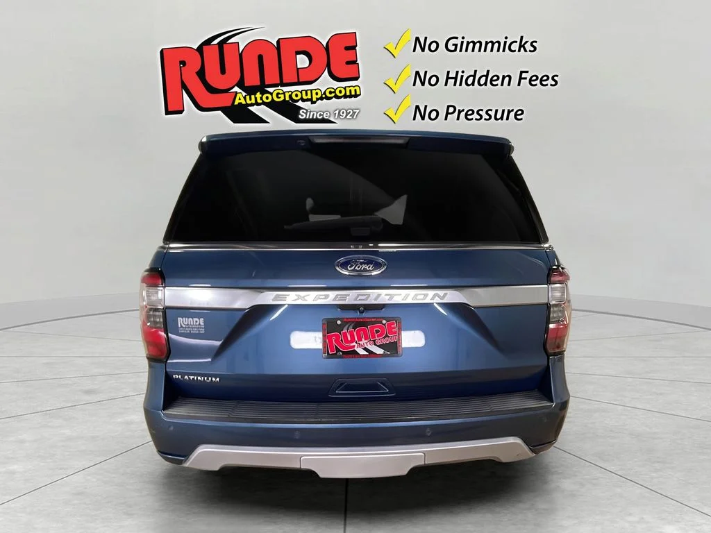 Used 2020 Blue Metallic Ford Platinum image 5