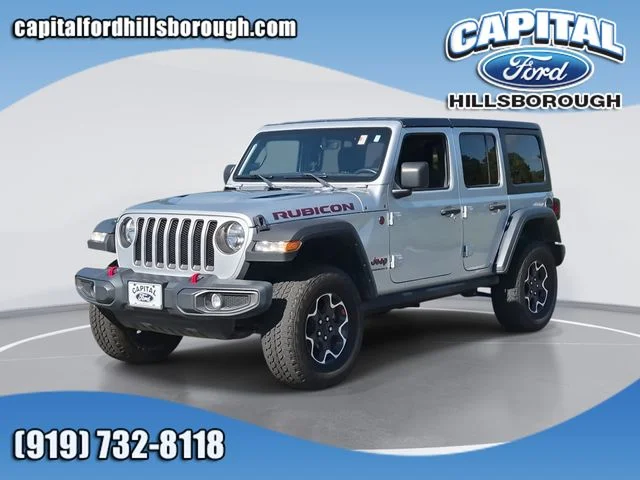 Used 2023 Silver Jeep Rubicon image 1