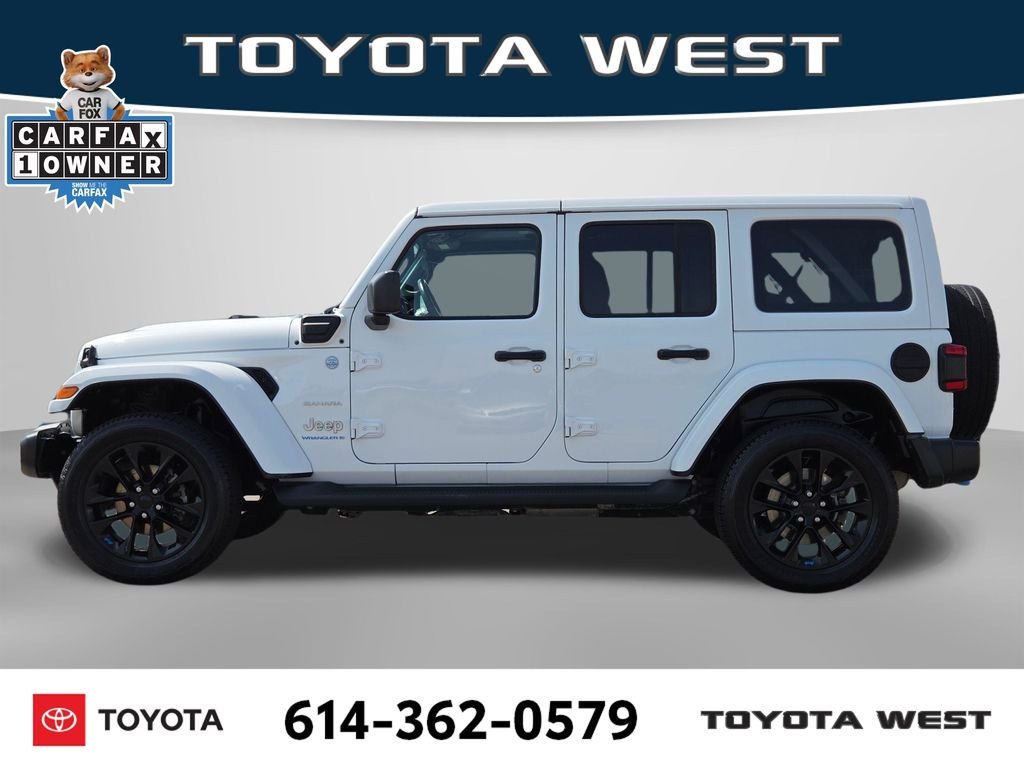 Used 2023 White Jeep Sahara 4xe image 11