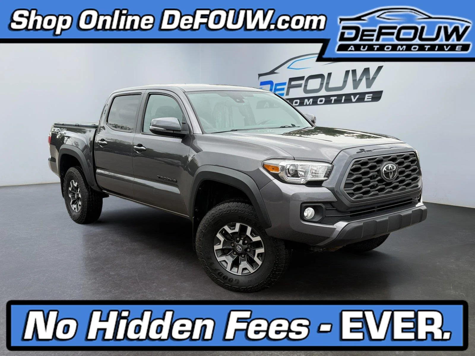 Used 2020 Magnetic Gray Metallic Toyota TRD Off-Road image 1