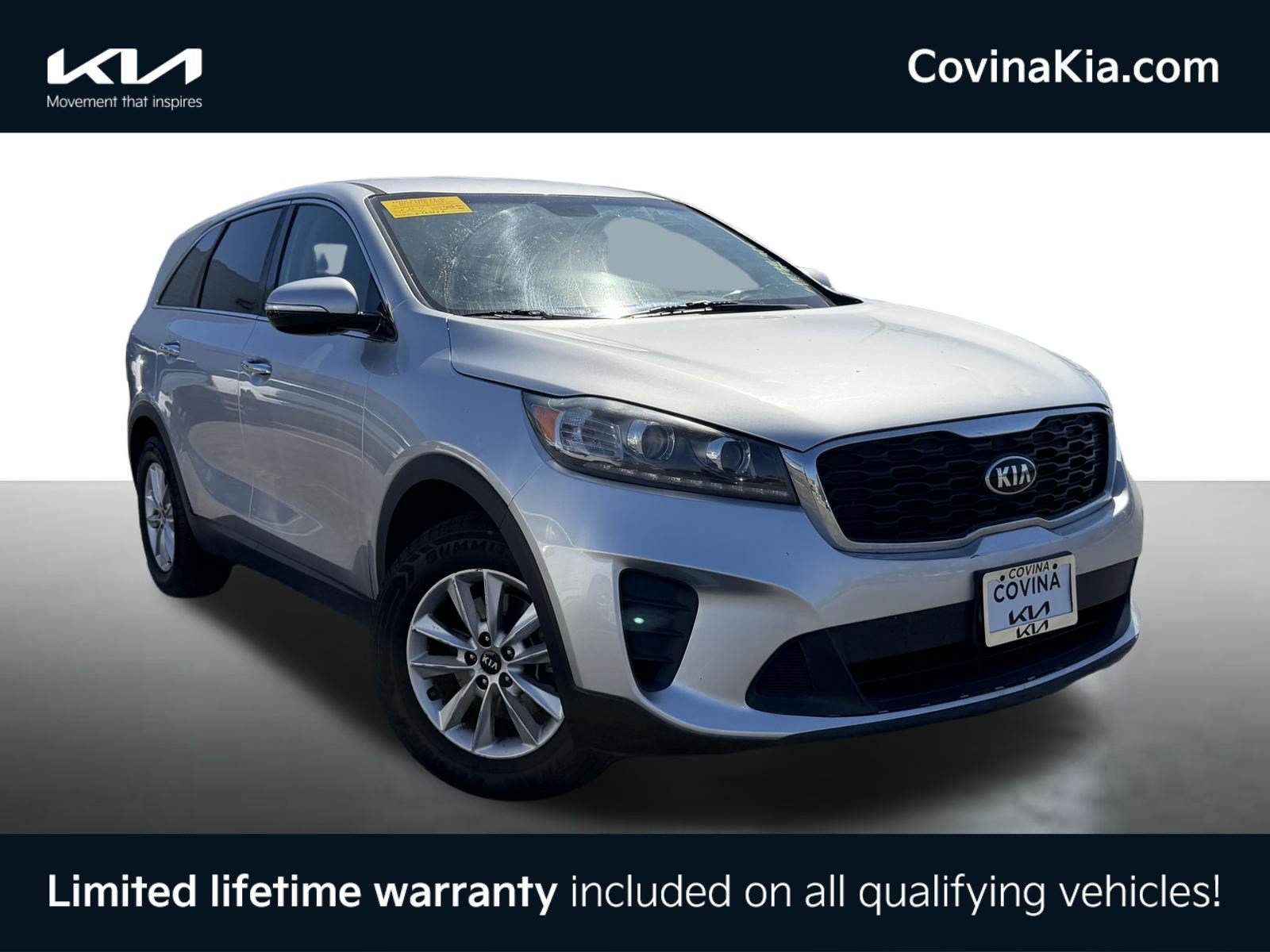 Certified 2020 Kia Sorento LX with VIN 5XYPG4A30LG643151 for sale in Covina, CA