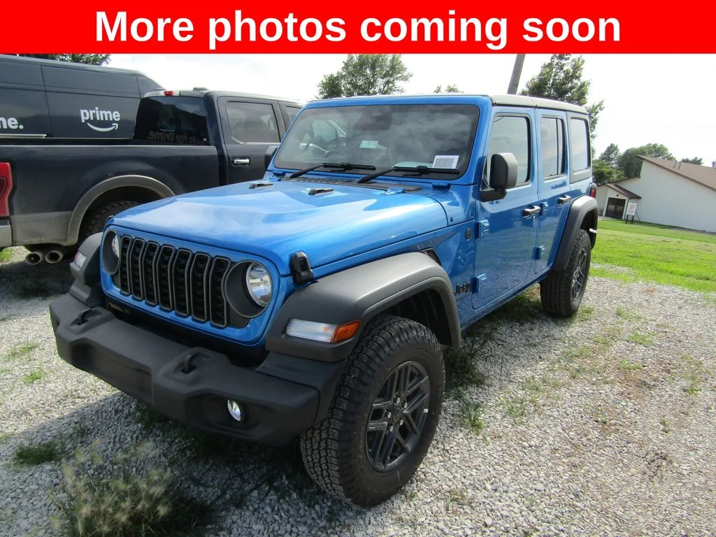 New 2026 hydro blue pearlcoat Jeep Sport RHD image 1