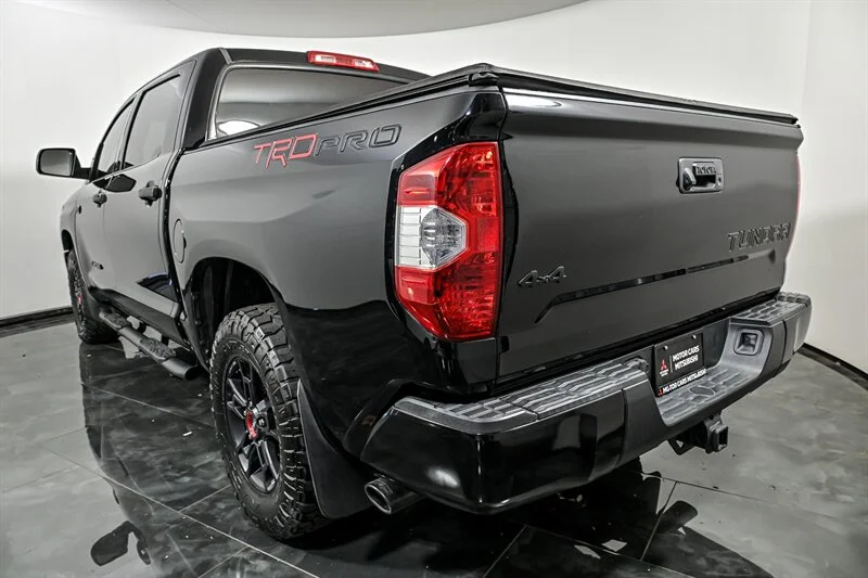 Used 2019 Midnight Black Metallic Toyota TRD Pro image 7
