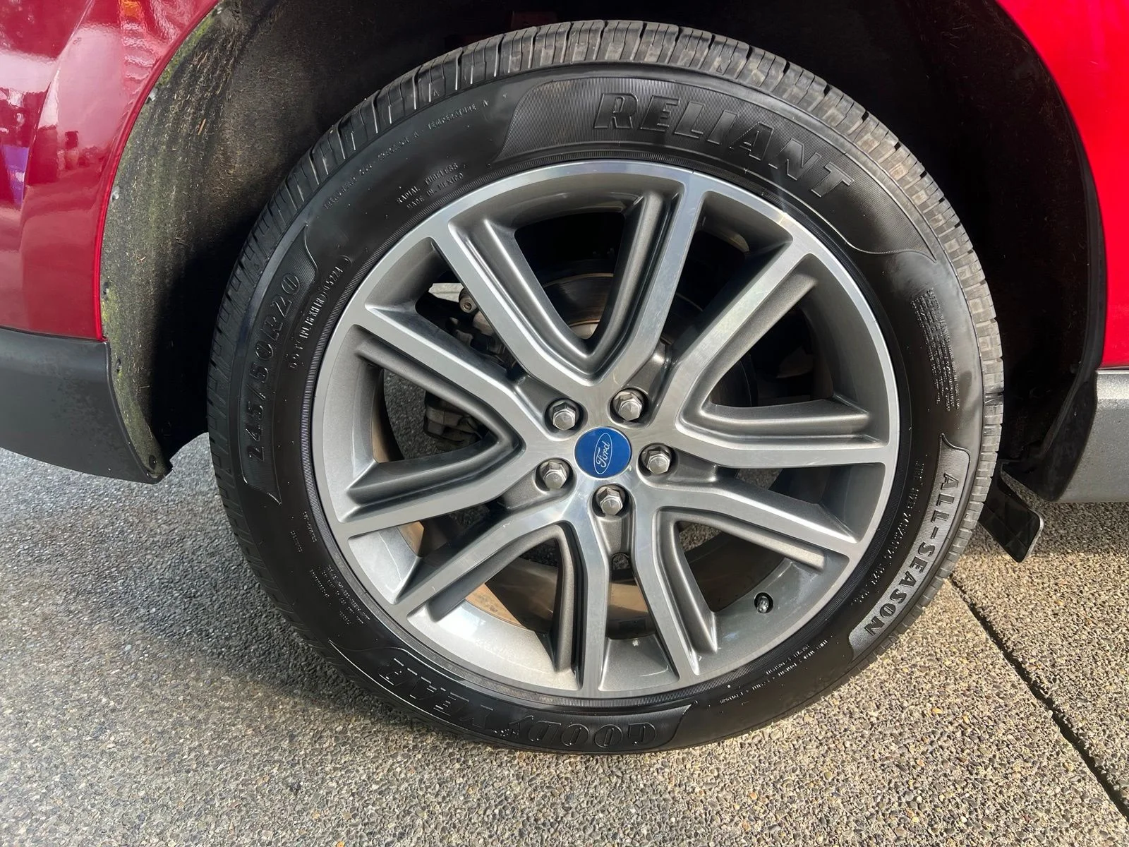 Used 2019 Red Ford Titanium image 20