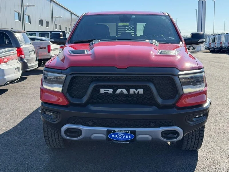 Certified Used 2019 Flame Red Clearcoat Ram Rebel image 2