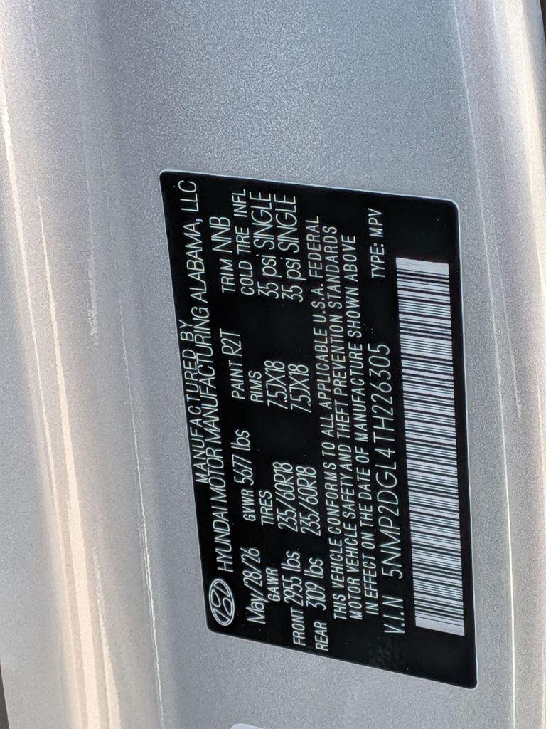 New 2026 Silver Hyundai SEL AWD image 34