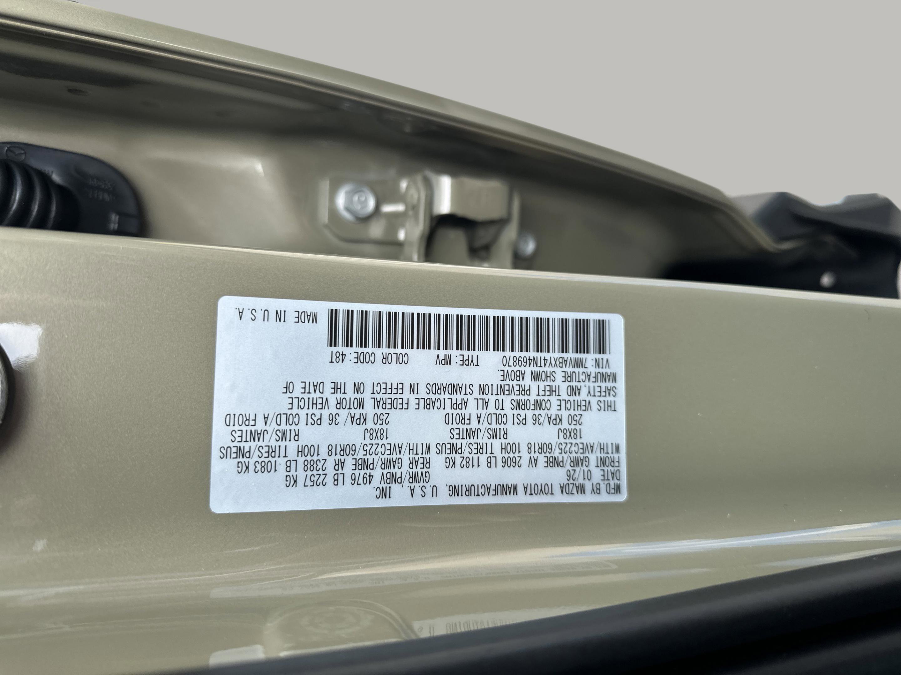 New 2026 Zircon Sand Metallic Mazda 2.5 Turbo Meridian Edition AWD image 26
