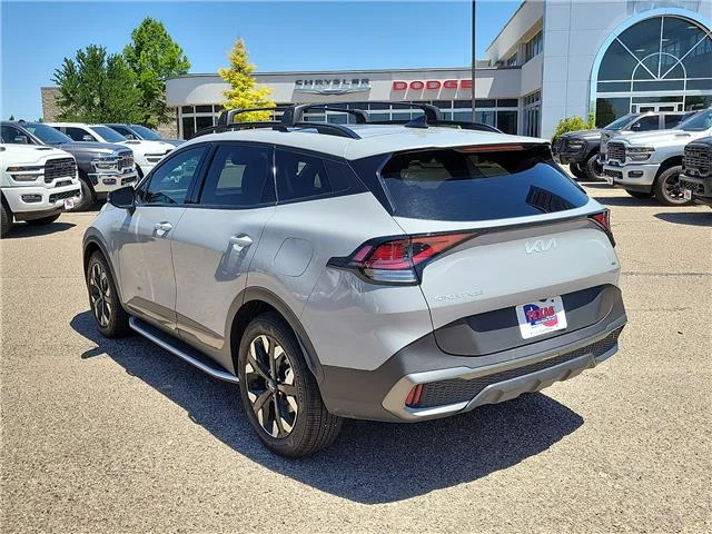 Used 2024 Gray KIA X-Line All-Wheel Drive image 3