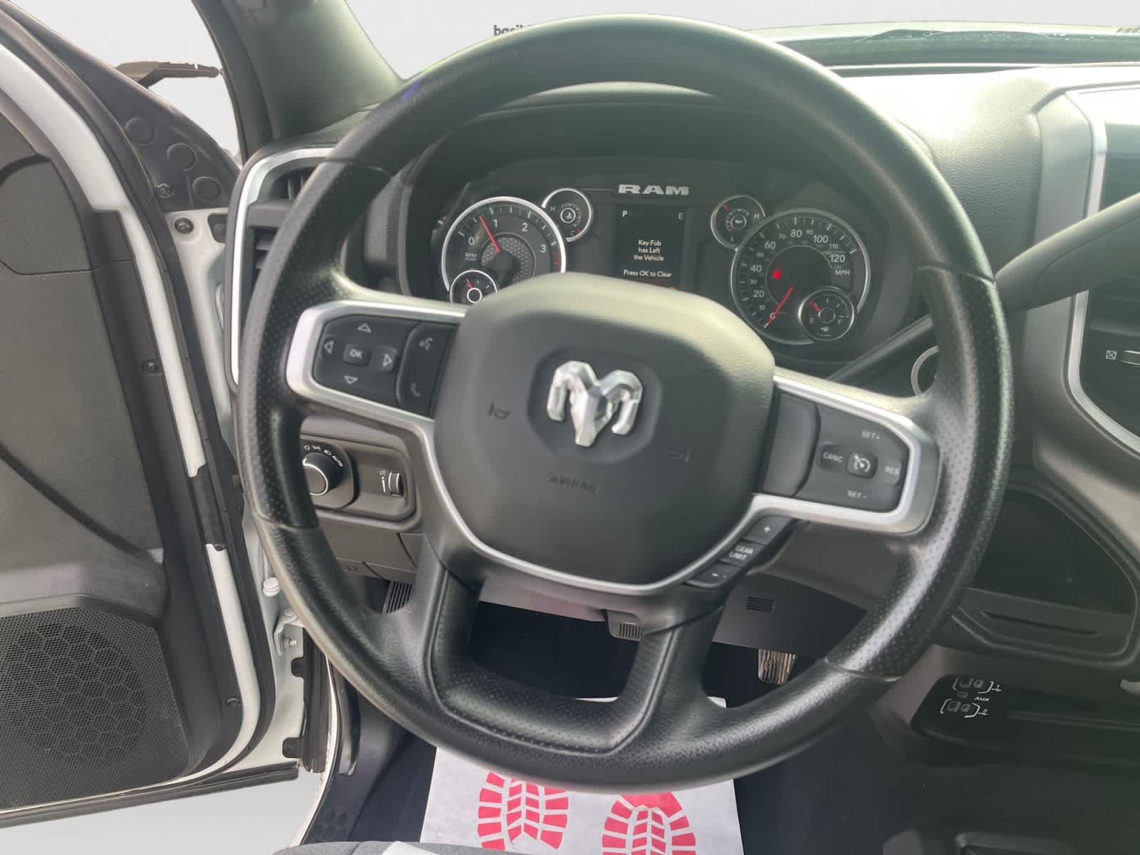 Used 2024 Bright White Clearcoat Ram SLT image 16
