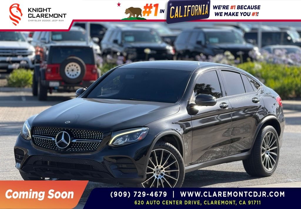 Used 2019 Black Mercedes-Benz GLC 300 Coupe image 1