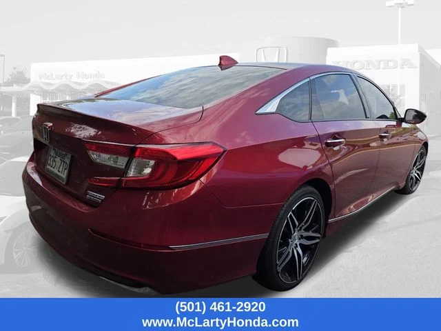 Certified Used 2021 Radiant Red Metallic Honda Touring image 5