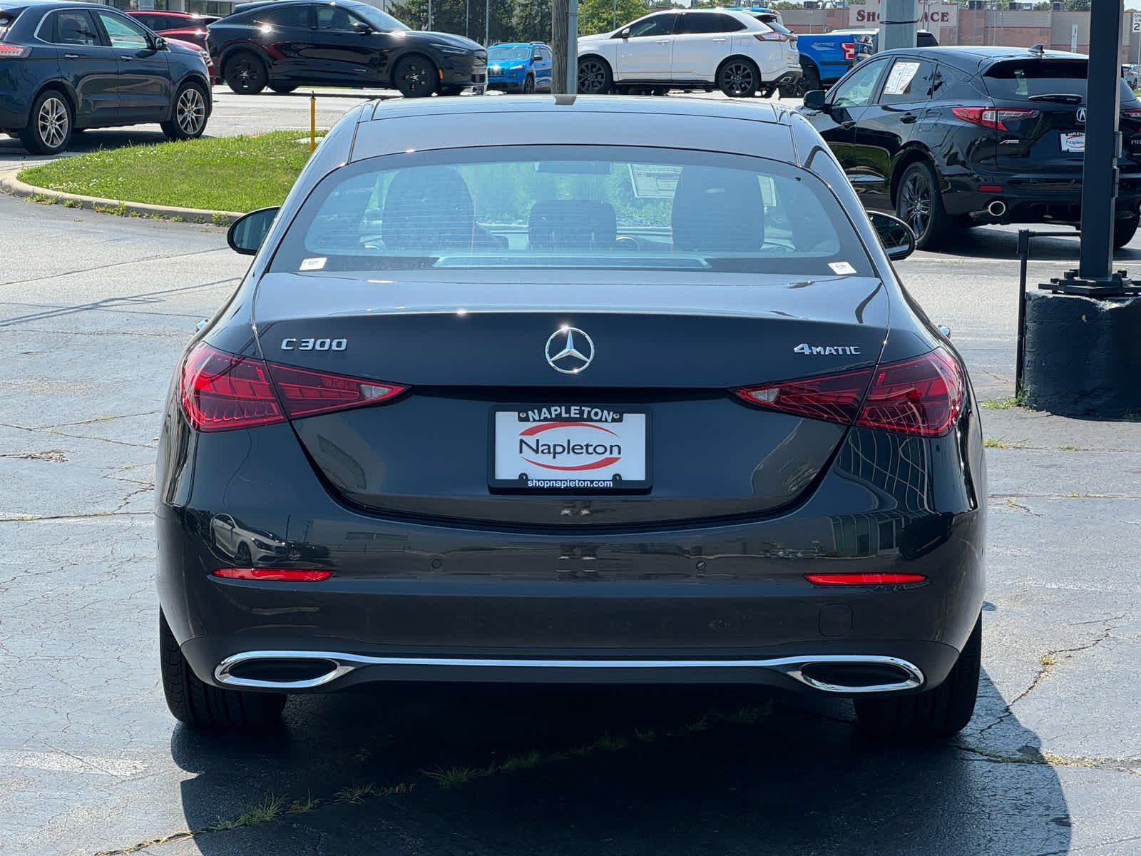 New 2026 Graphite Grey Metallic Mercedes-Benz C 300 image 8