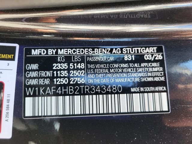 New 2026 Graphite Grey Metallic Mercedes-Benz C 300 image 25