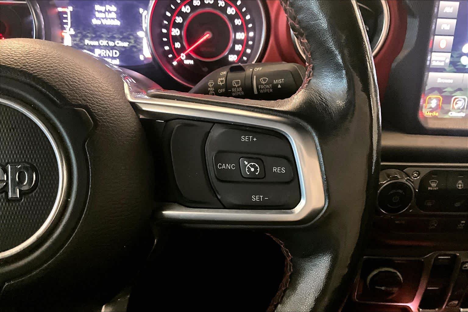 Used 2019 Granite Crystal Metallic Clearcoat Jeep Rubicon image 23