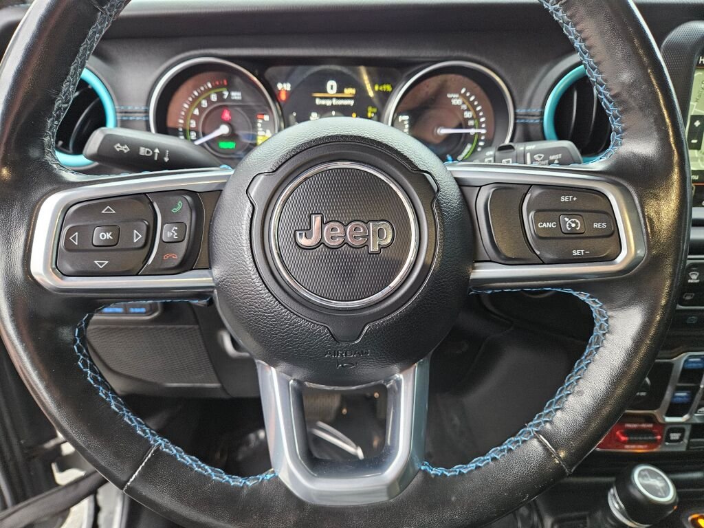 Used 2023 Gray Jeep Rubicon 4xe image 22