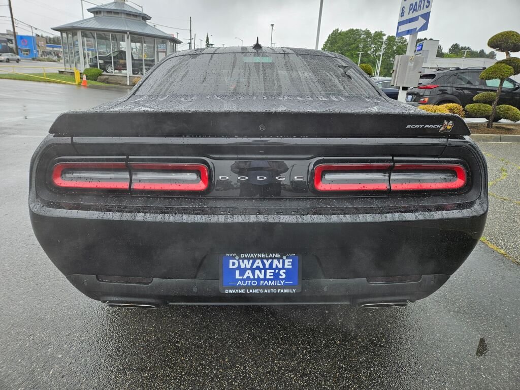 Used 2021 Black Dodge R/T Scat Pack Widebody image 4