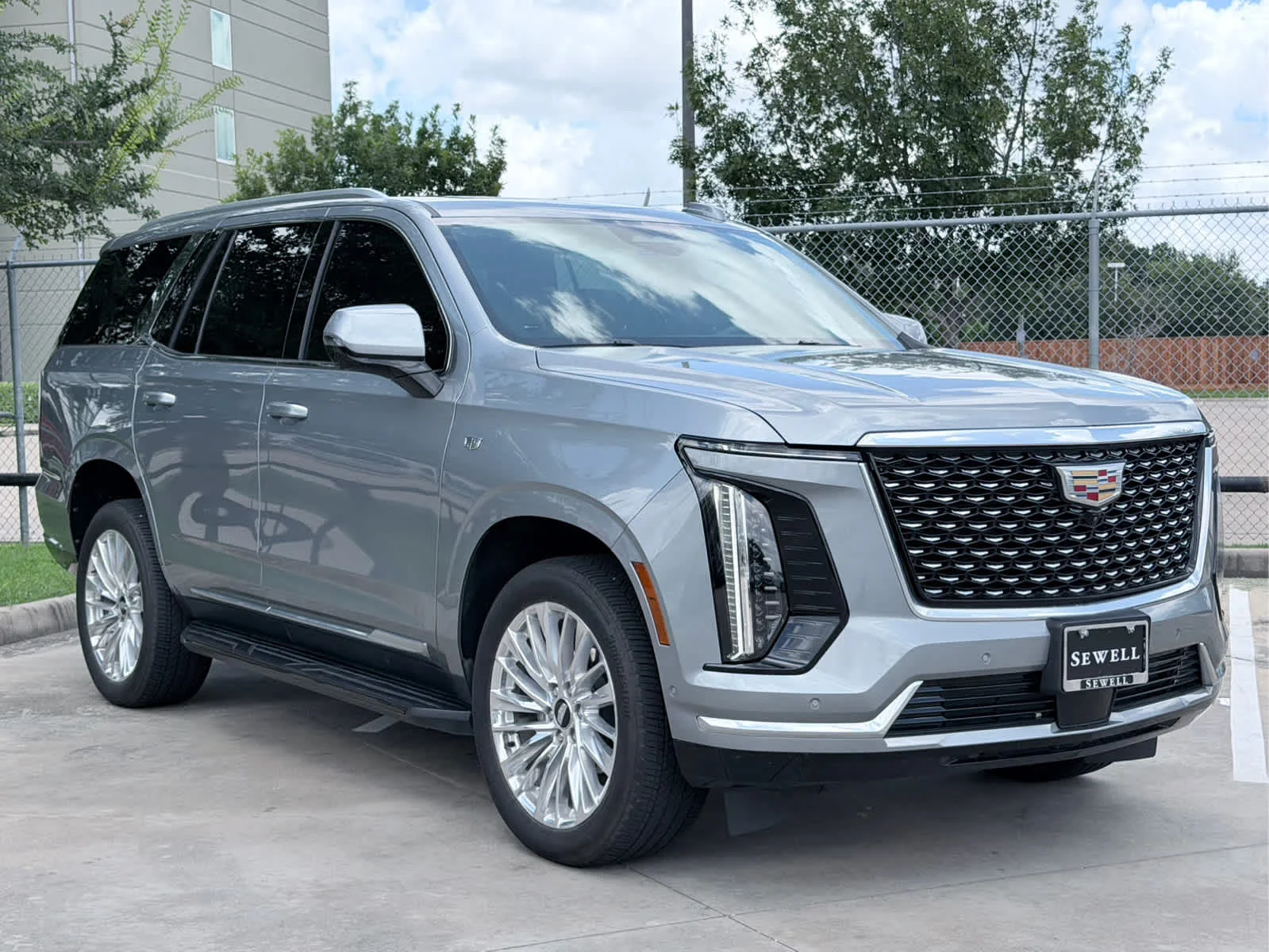 Used 2025 Argent Silver Metallic Cadillac Premium Luxury image 3