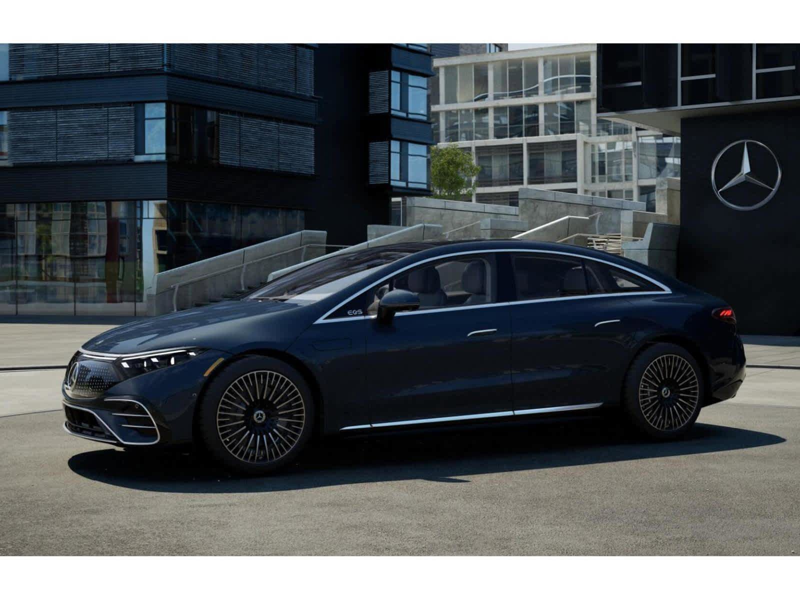 New 2026 Nautical Blue Metallic Mercedes-Benz EQS 450 image 36