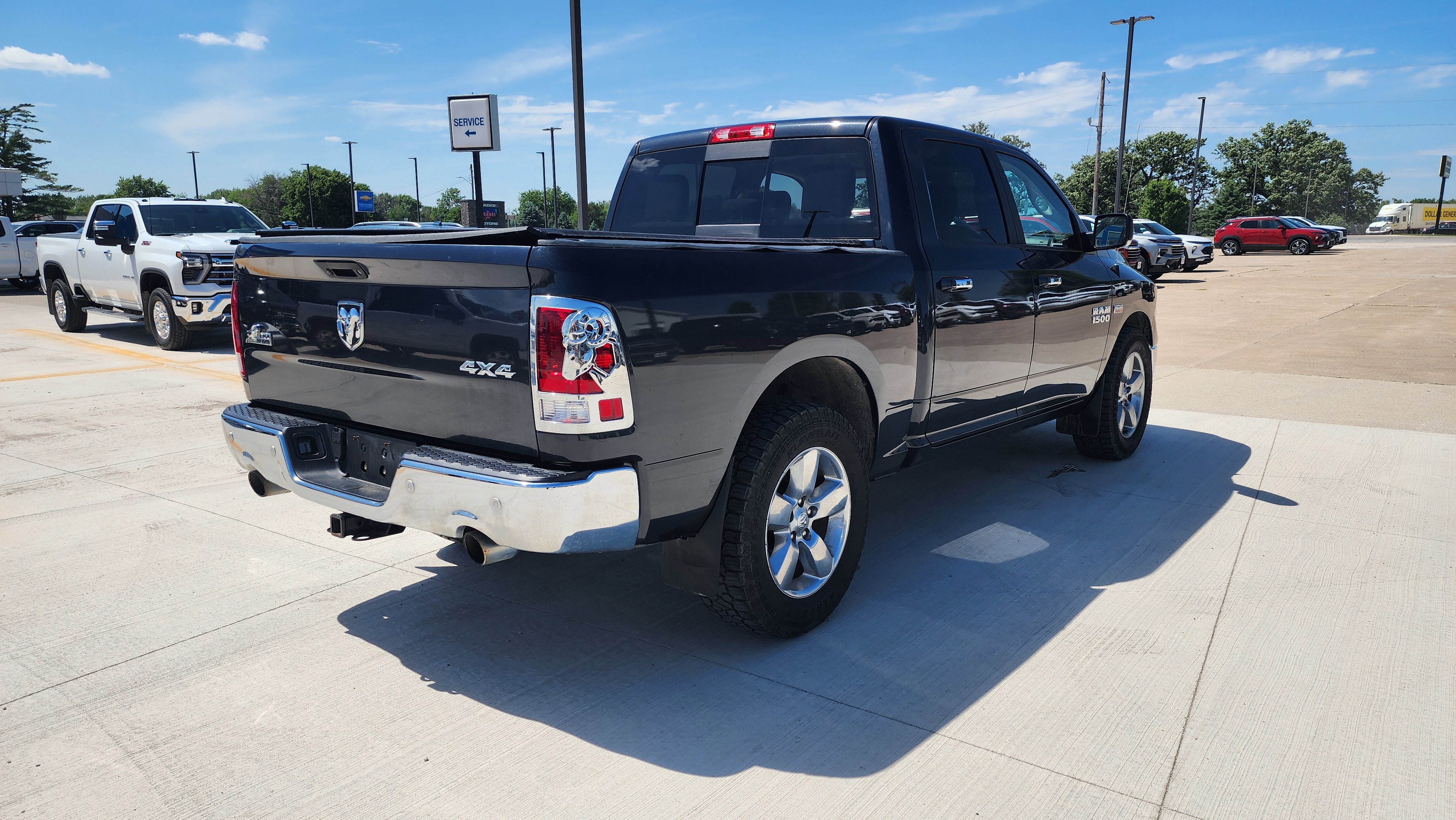 Used 2017 Maximum Steel Metallic Clearcoat Ram Big Horn image 5